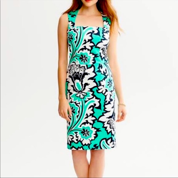 Milly Banana Republic Sleeveless Square Neck Dress - Picture 1 of 4